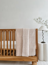 Load image into Gallery viewer, Kantha Cot Quilt | Half Moon
