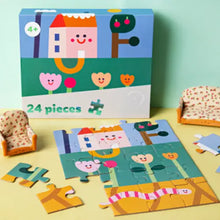Load image into Gallery viewer, 24 Piece Kids Puzzle |  Under the Garden

