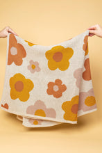 Load image into Gallery viewer, Organic Cotton Knitted Bloom Blanket
