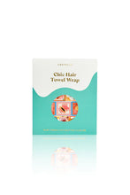 Load image into Gallery viewer, RIVA Hair Towel Wrap | Papaya Postcard
