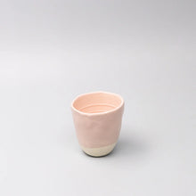 Load image into Gallery viewer, Lopsided Tea Mug Large | Sakura Pink &amp; Bisque
