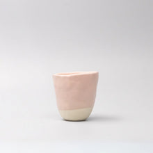 Load image into Gallery viewer, Lopsided Tea Mug Large | Sakura Pink &amp; Bisque
