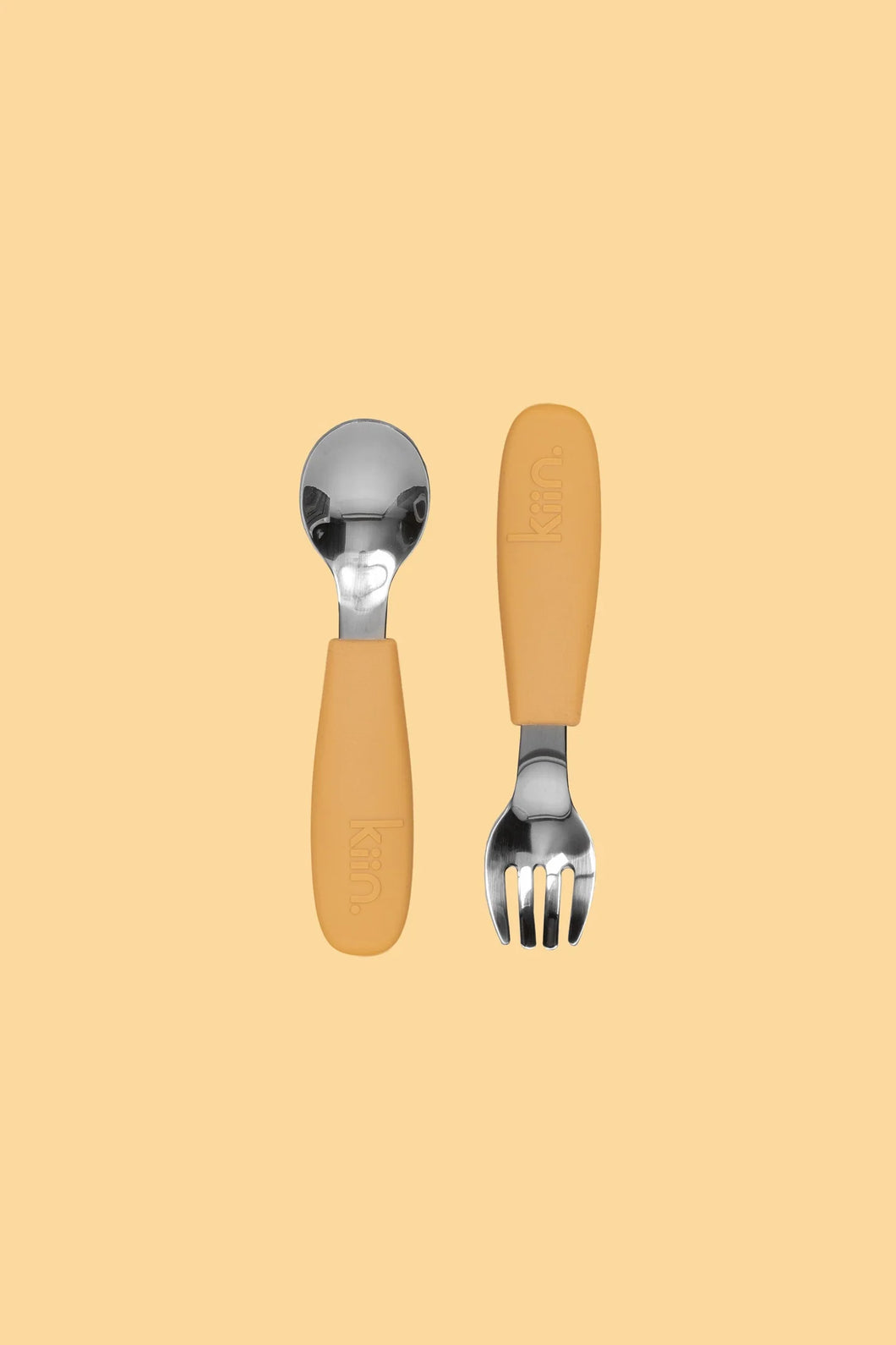 Silicone Cutlery Set | Tan