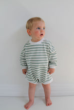Load image into Gallery viewer, Pip &amp; Lenny | Vintage Cosy Romper - Sea
