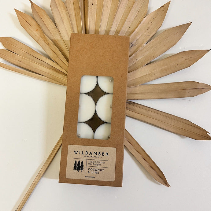 coconut and lime candles
