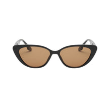 Load image into Gallery viewer, The Pamela | Black/Brown Sunglasses
