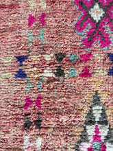 Load image into Gallery viewer, Vintage Moroccan Boujaad Rug | 422 x 212 *Seconds Sale
