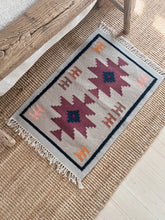 Load image into Gallery viewer, Wool Kilim Mat #7 | 130x62cm
