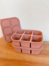 Load image into Gallery viewer, Silicone Ice Cube/ Puree Tray | Rose

