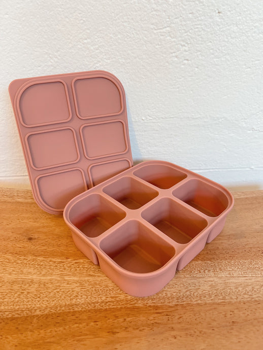 Silicone Ice Cube/ Puree Tray | Rose