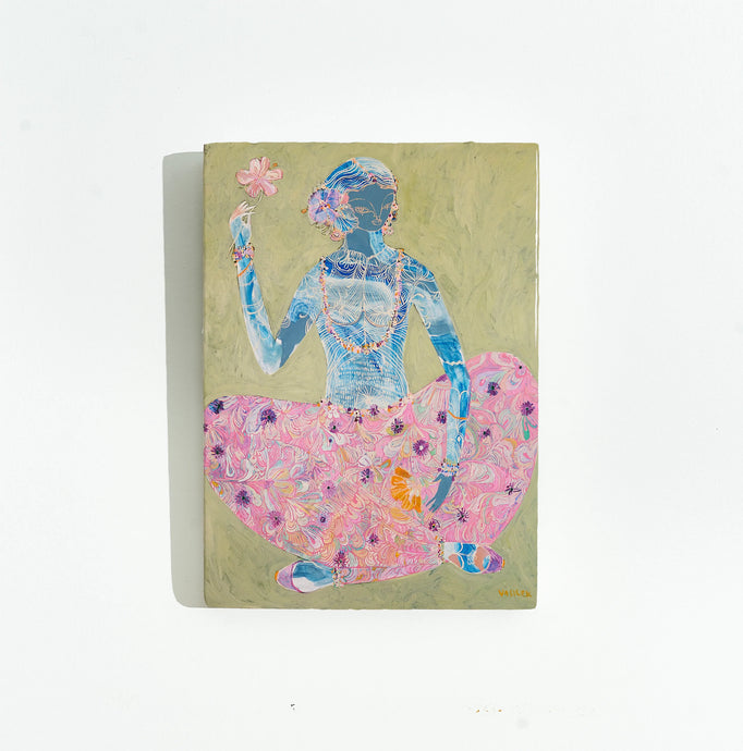 Jai Vasicek Flowers Limited Edition Tile 
