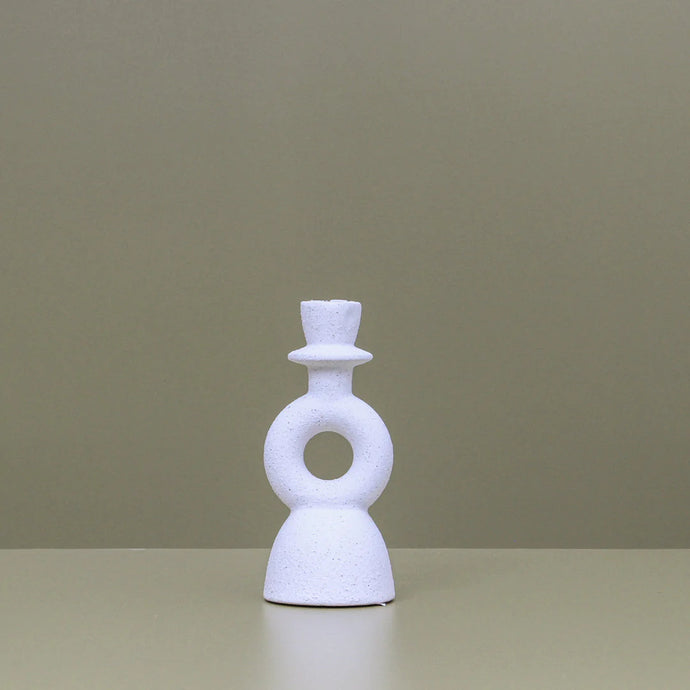 Adolfo Candlestand White 