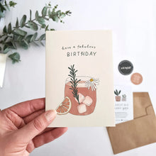 Load image into Gallery viewer, Birthday Cocktail Greeting Card
