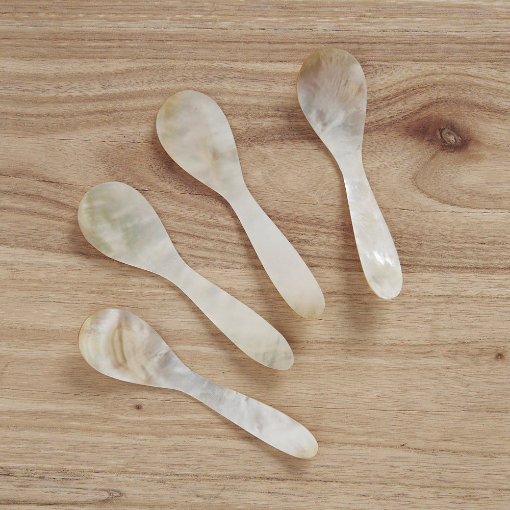 dalia mother of pearl spoon set