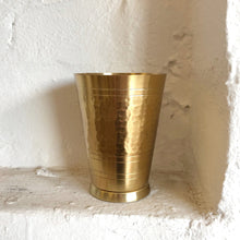 Load image into Gallery viewer, Handmade Brass Lassi Cup Hammered

