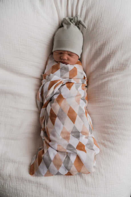 Pop Ya Tot- Harlequin Swaddle 
