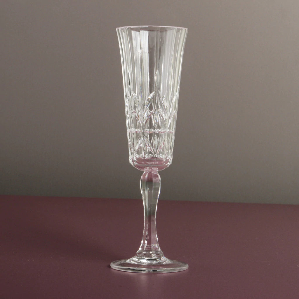 Pavilion Acrylic Champagne Flute | Clear