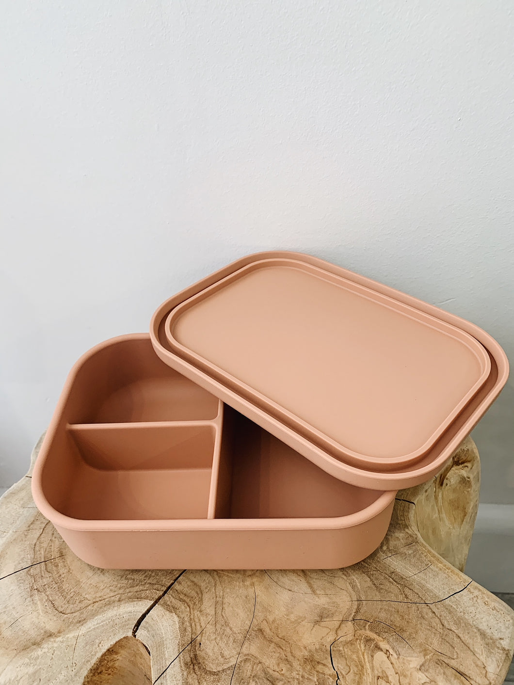Silicone Bento Lunch Box | Dusty Pink