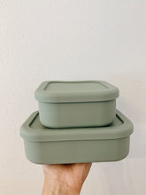 Load image into Gallery viewer, Silicone Bento Lunch Box | Sage
