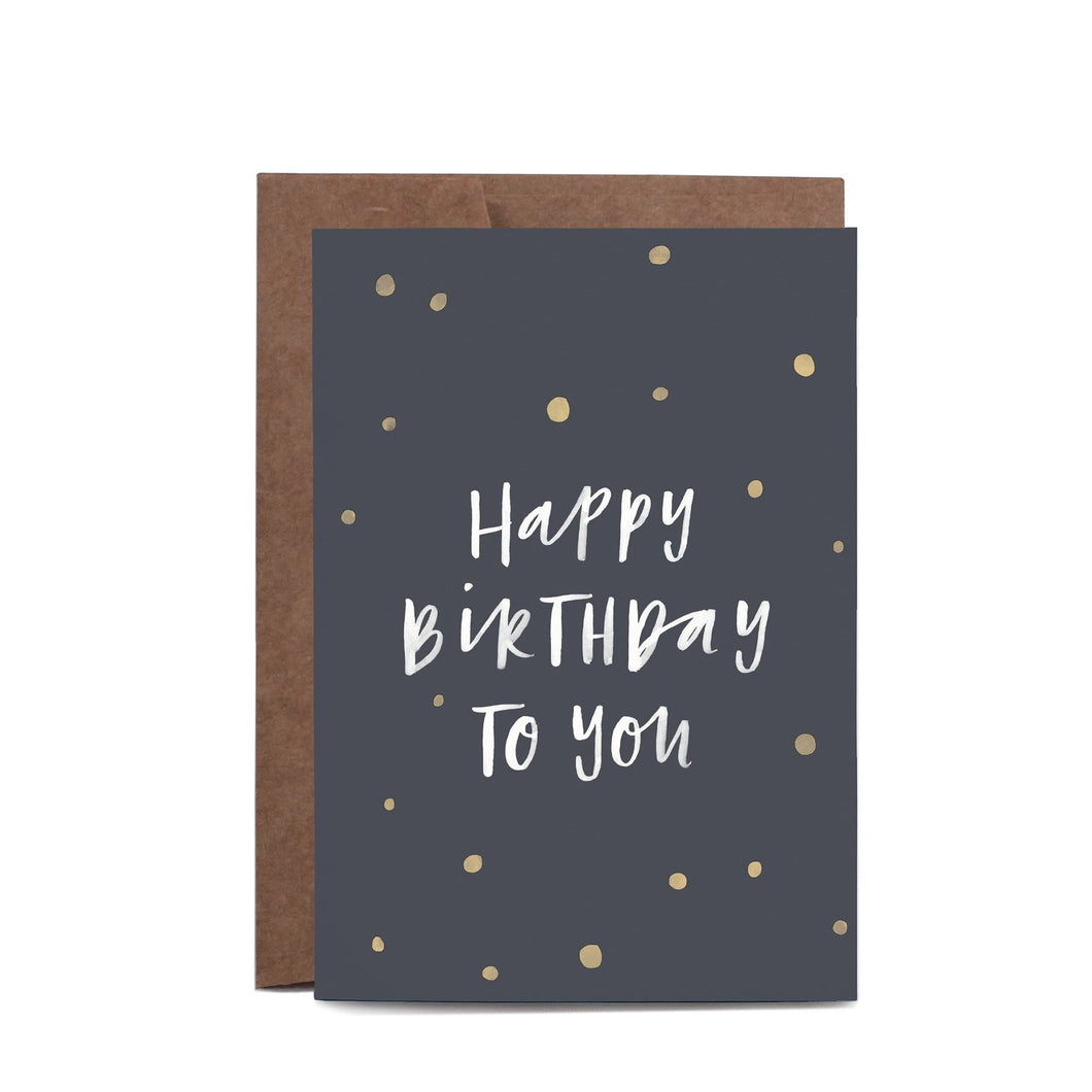 Birthday Confetti Greeting Card