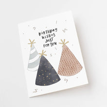 Load image into Gallery viewer, Party Hats Greeting Card
