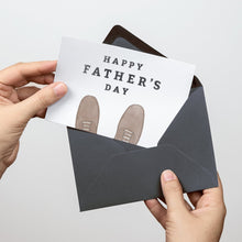Load image into Gallery viewer, Father&#39;s Day Shoes Greeting Card
