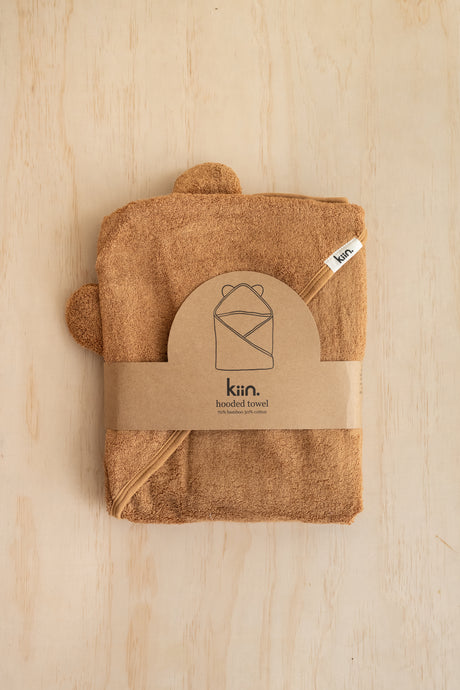 cotton/bamboo hooded towel
