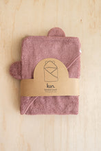 Load image into Gallery viewer, Hooded Towel | HEATHER
