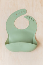Load image into Gallery viewer, Silicone Bib | SAGE
