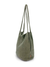 Load image into Gallery viewer, Natural Long Handle Bag | Green
