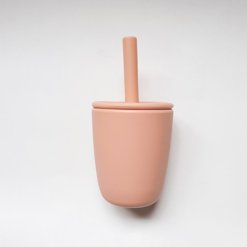 Silicone Straw Cup | Nude