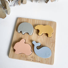 Load image into Gallery viewer, Silicone Animal Puzzle
