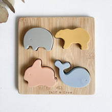 Load image into Gallery viewer, Silicone Animal Puzzle
