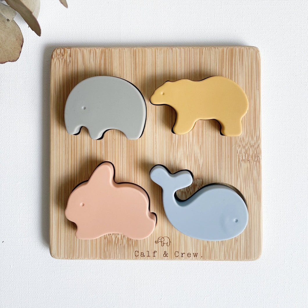 Silicone Animal Puzzle