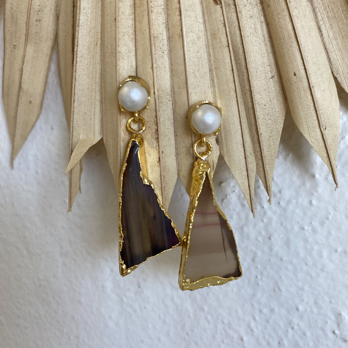Semira Double Drop Earrings