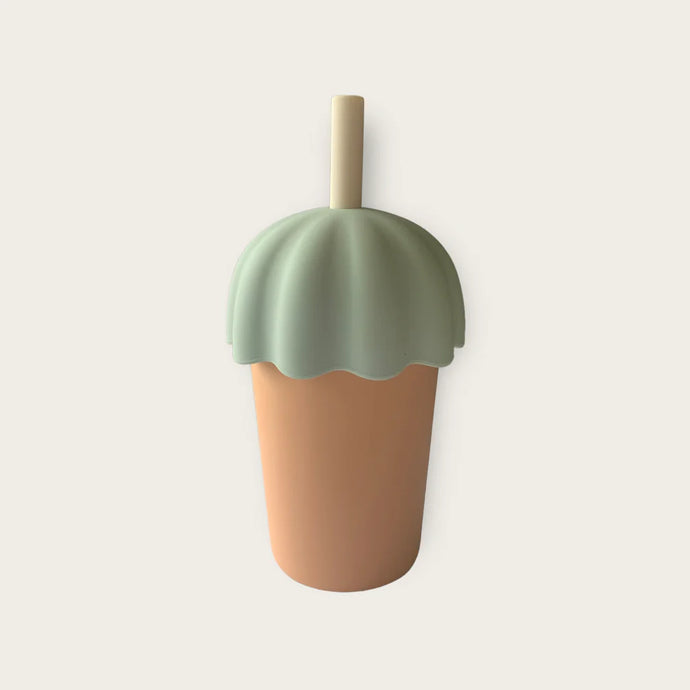 Smoothie Cup Silicone and Stainless Steel 