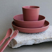 Load image into Gallery viewer, Kids Bamboo Dinnerware Everyday Set | CLAY

