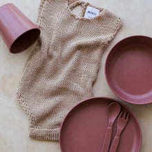 Load image into Gallery viewer, Kids Bamboo Dinnerware Everyday Set | CLAY
