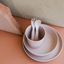 Load image into Gallery viewer, Kids Bamboo Dinnerware Everyday Set | DUSTY
