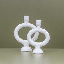Load image into Gallery viewer, Thea Candlestand White | Tall
