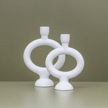 Load image into Gallery viewer, Thea Candlestand White | Short
