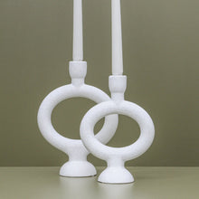 Load image into Gallery viewer, Thea Candlestand White | Short
