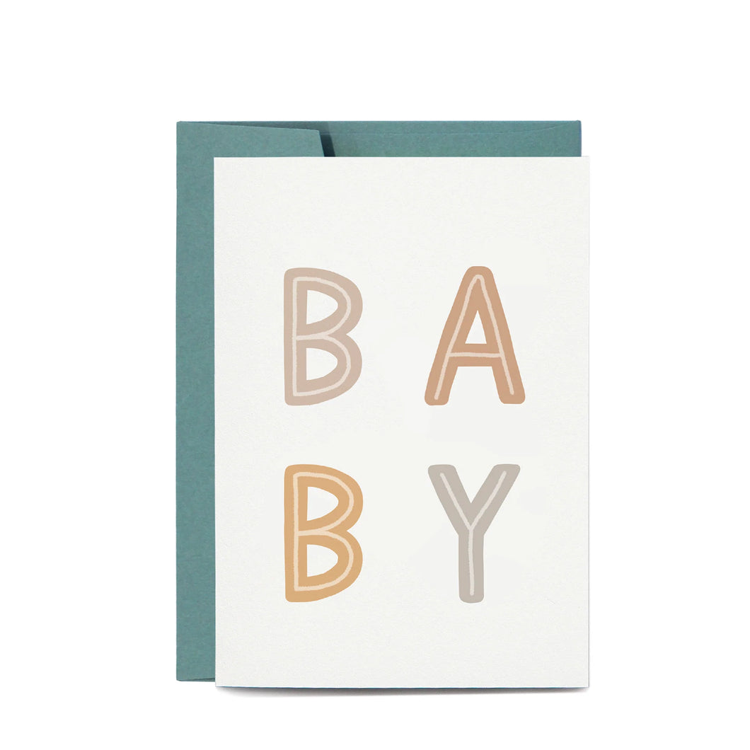 baby greeting card