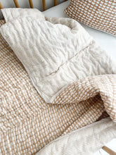 Load image into Gallery viewer, Cot Quilt - Cotton Filled | Half Moon *Seconds
