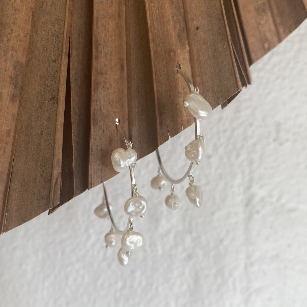 Ester earrings- silver 