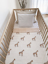 Load image into Gallery viewer, Kantha Cot Quilt | Giraffe
