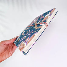 Load image into Gallery viewer, Handmade Recycled Paper Diary Notebook Journal | Navy Blue
