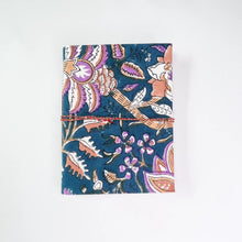 Load image into Gallery viewer, Handmade Recycled Paper Diary Notebook Journal | Navy Blue
