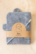 Load image into Gallery viewer, Hooded Towel | DUSKY BLUE
