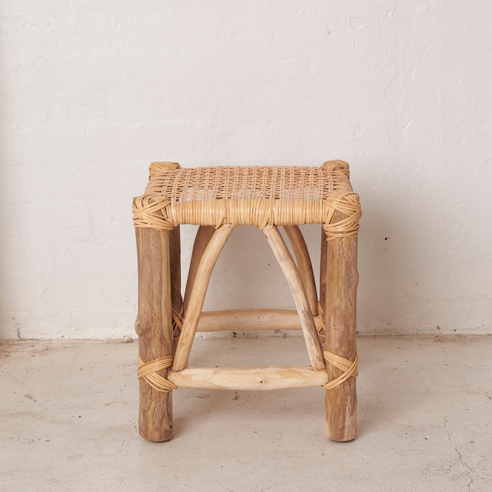 Roni Woven Footstool